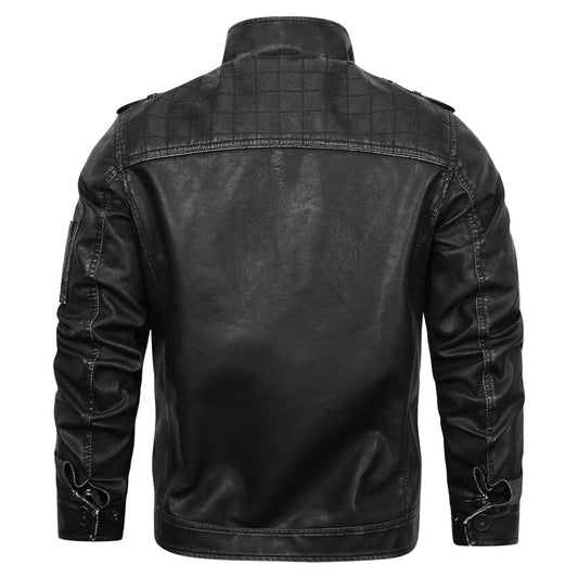 Miles | Chaqueta de Cuero Formal Para Hombre